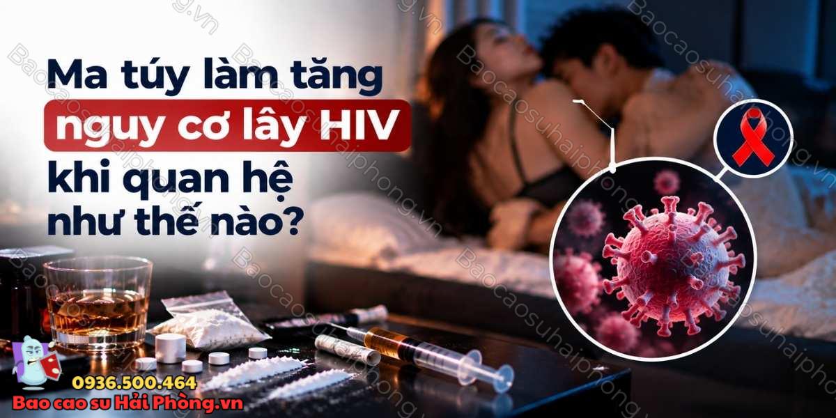 Vì sao những người sử dụng ma túy dễ bị nhiễm HIV/AIDS