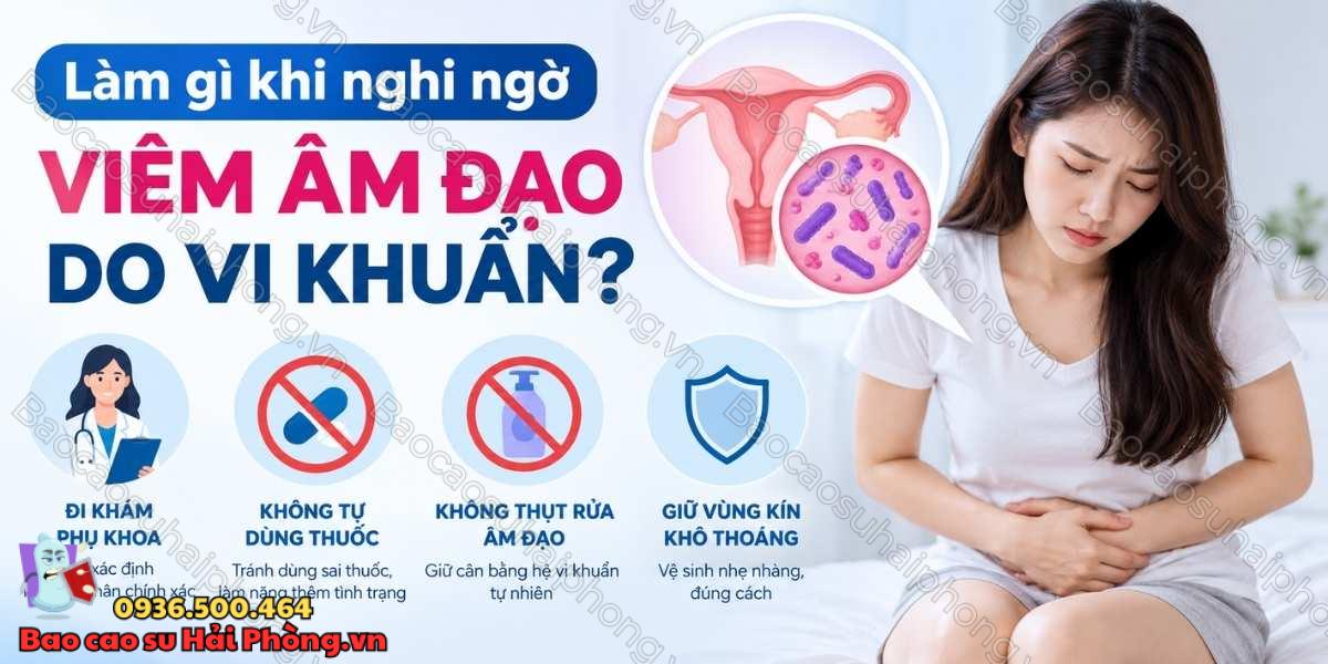 Viêm âm đạo do vi khuẩn có triệu chứng nào?
