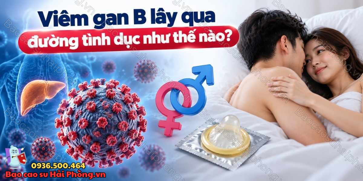 Viêm gan B có ảnh hưởng đến quan hệ tình dục không?