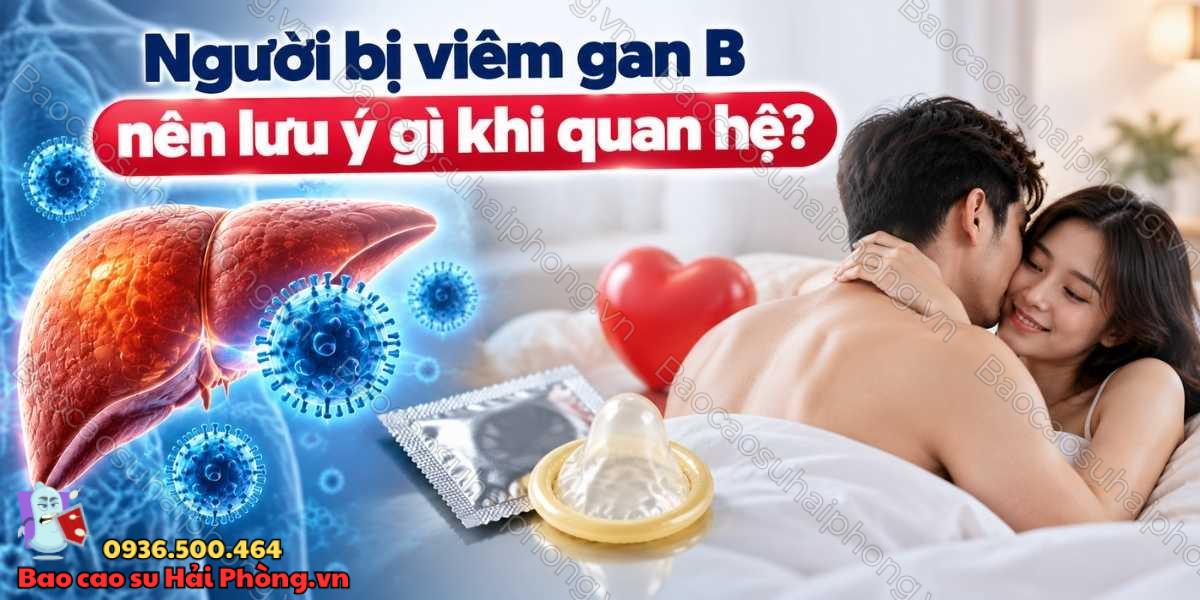 Viêm gan B có ảnh hưởng đến quan hệ tình dục không?