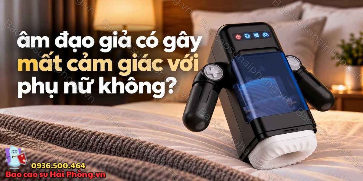 Âm đạo giả có gây mất cảm giác với phụ nữ không?