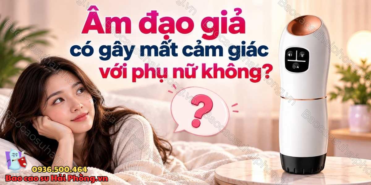 Âm đạo giả có gây mất cảm giác với phụ nữ không?