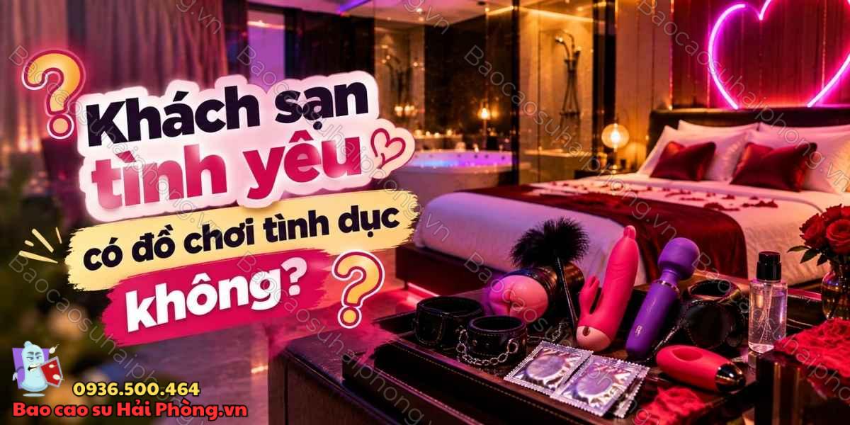Bên trong khách sạn tình yêu có những đồ chơi tình dục gì?
