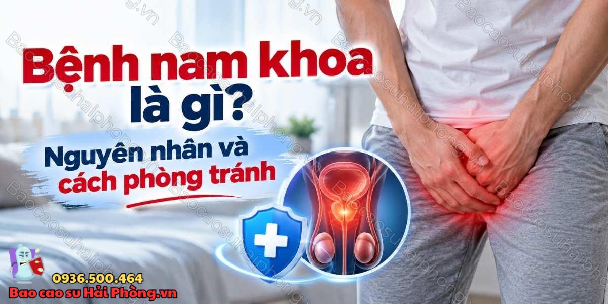 Bệnh nam khoa là gì? - Nguyên nhân và cách phòng tránh