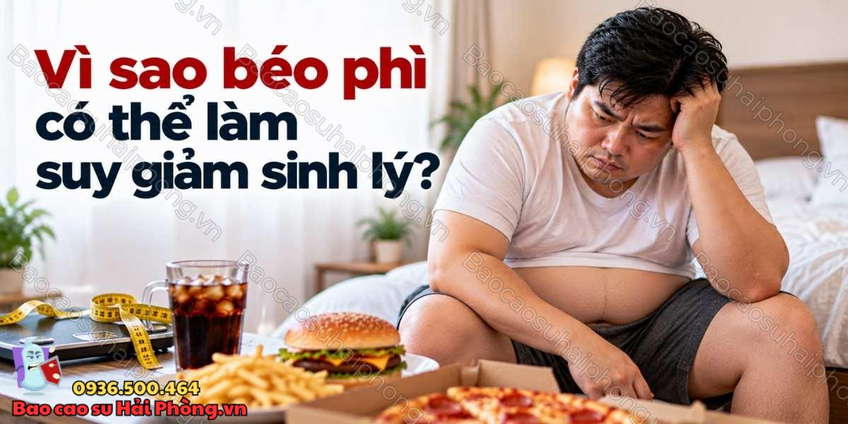 Béo phì bị yếu sinh lý phải làm sao? - Giải pháp hiệu quả
