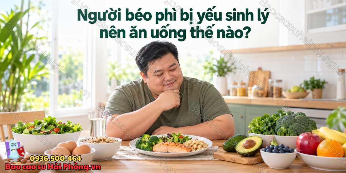 Béo phì bị yếu sinh lý phải làm sao? - Giải pháp hiệu quả