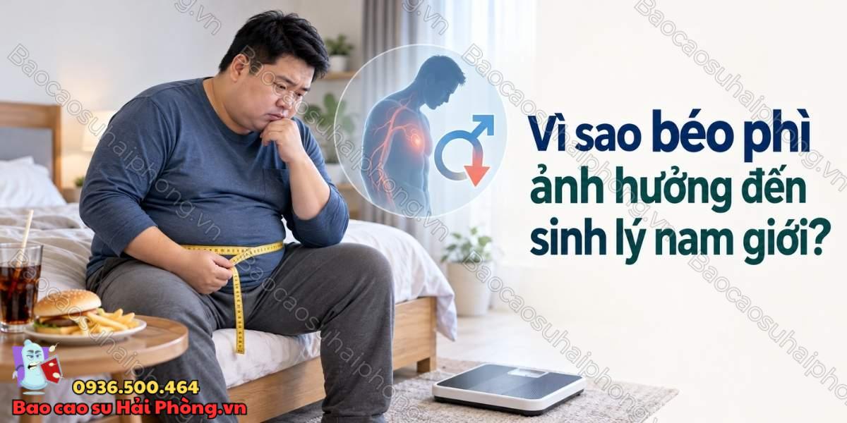 Béo phì là gì? - Ảnh hưởng như thế nào đến sinh lý nam giới?