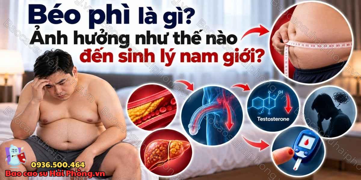 Béo phì là gì? - Ảnh hưởng như thế nào đến sinh lý nam giới?