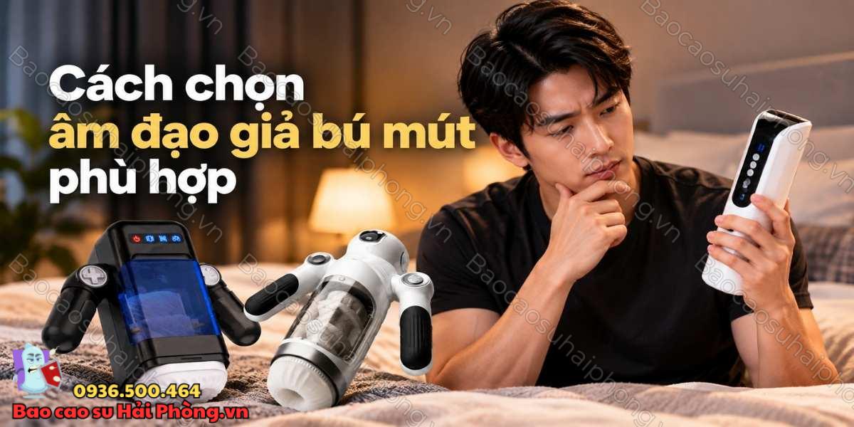 Các dòng âm đạo giả bú mút được ưa chuộng nhất hiện nay