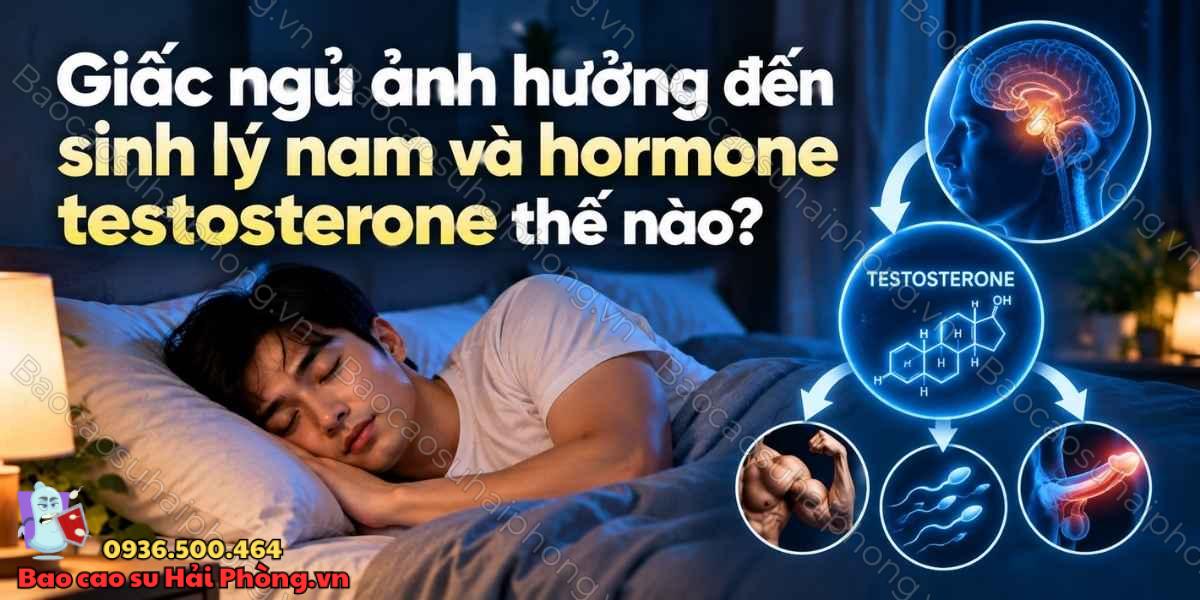 Chất lượng giấc ngủ ảnh hưởng đến sinh lý nam thế nào?