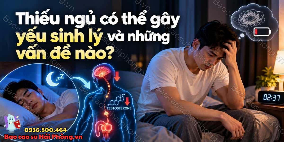 Chất lượng giấc ngủ ảnh hưởng đến sinh lý nam thế nào?