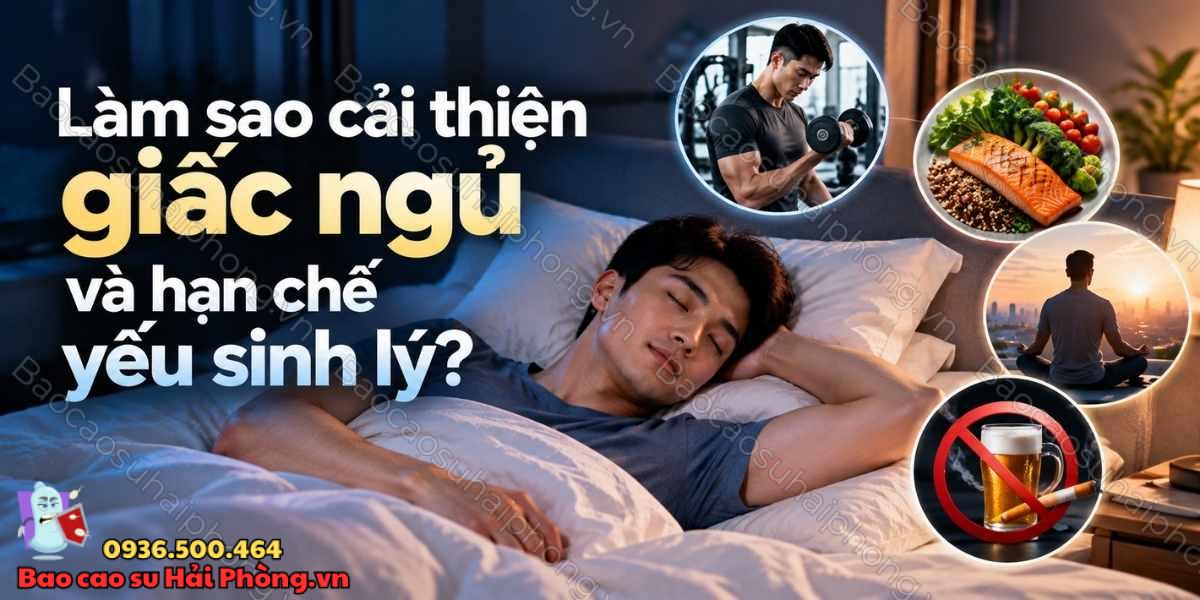 Chất lượng giấc ngủ ảnh hưởng đến sinh lý nam thế nào?
