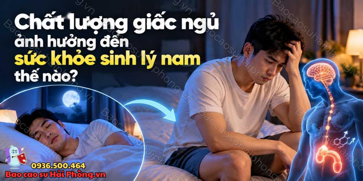 Chất lượng giấc ngủ ảnh hưởng đến sinh lý nam thế nào?