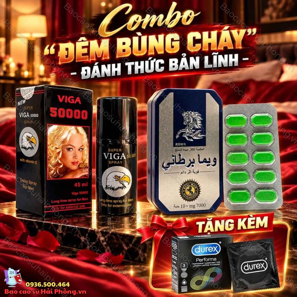 Combo "Đêm bùng cháy - Đánh thức bản lĩnh"