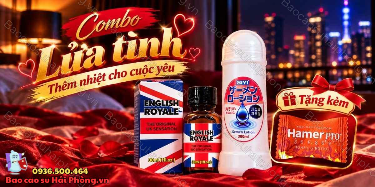 Combo "Lửa tình - Thêm nhiệt cho cuộc yêu"