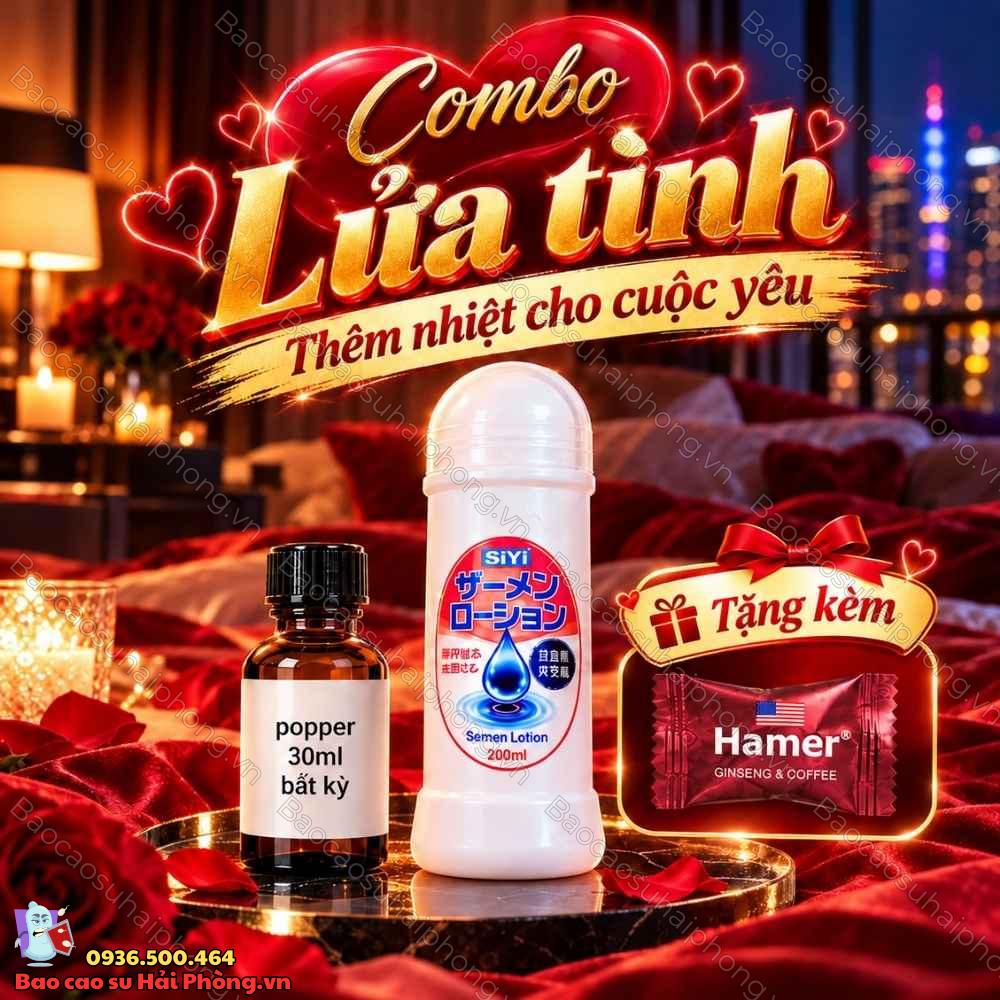 Combo "Lửa tình - Thêm nhiệt cho cuộc yêu"