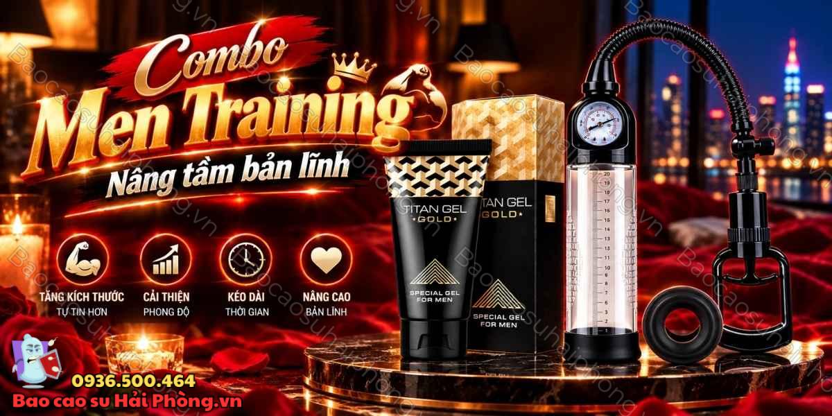 Combo "Men Training - Nâng tầm bản lĩnh"