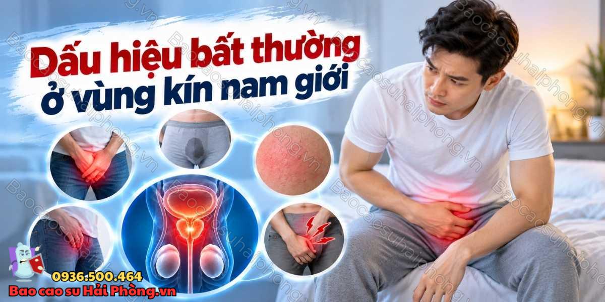 Bệnh nam khoa có những dấu hiệu gì để nhận biết?