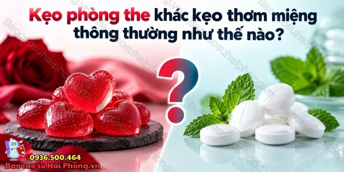 Kẹo phòng the là gì? - Có công dụng như thế nào?
