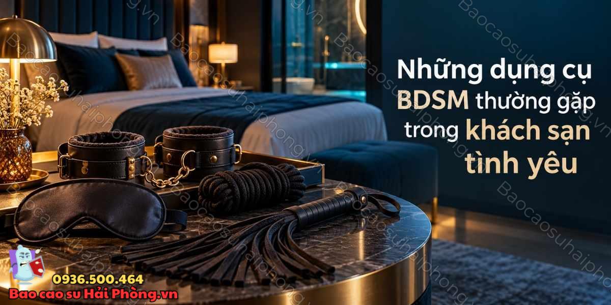 Khách sạn tình yêu có các dụng cụ BDSM không?