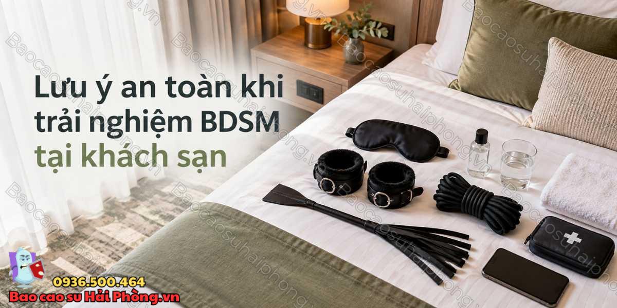 Khách sạn tình yêu có các dụng cụ BDSM không?