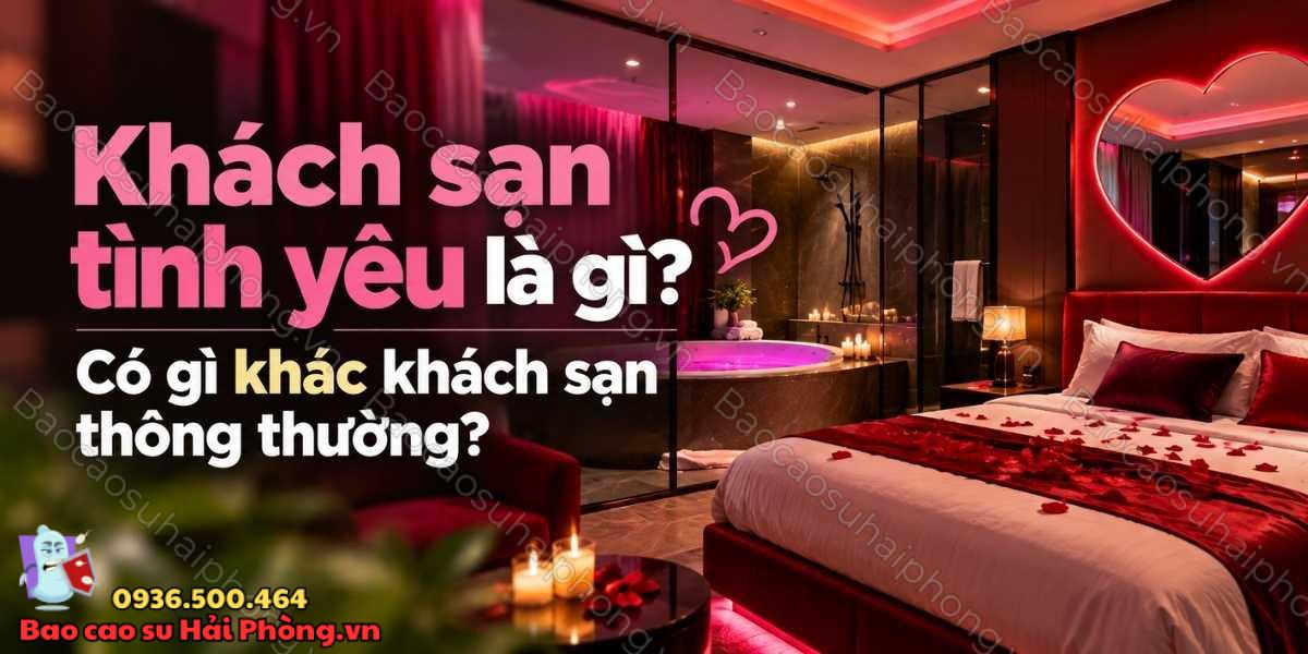 Khách sạn tình yêu là gì? - Có gì khác khách sạn thông thường?