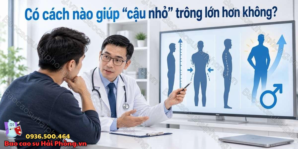 Làm sao để “cậu nhỏ” có kích thước khủng?