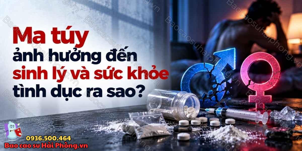 Ma túy và thác loạn tình dục nguy hiểm như thế nào?