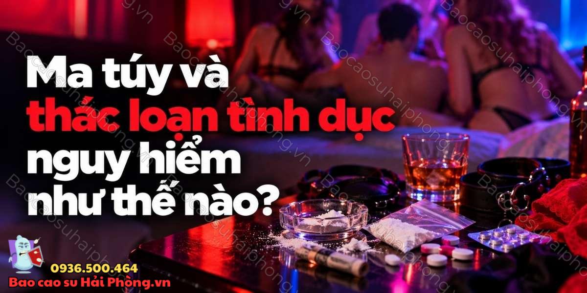 Ma túy và thác loạn tình dục nguy hiểm như thế nào?