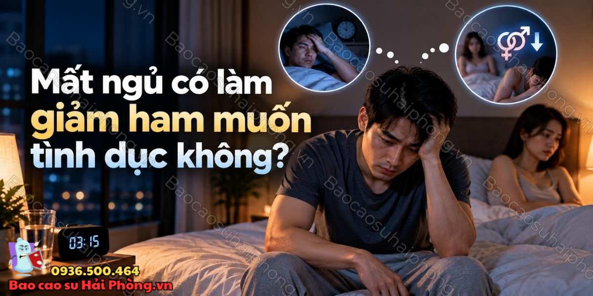 Mất ngủ có làm giảm ham muốn tình dục không?