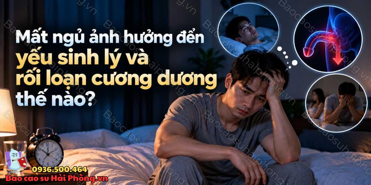 Mất ngủ có làm giảm ham muốn tình dục không?