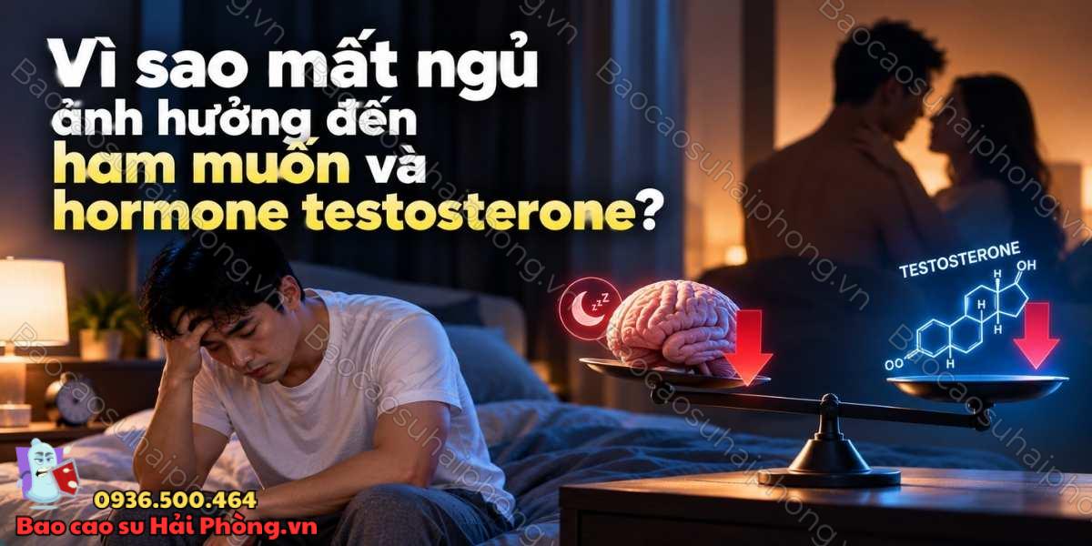 Mất ngủ có làm giảm ham muốn tình dục không?