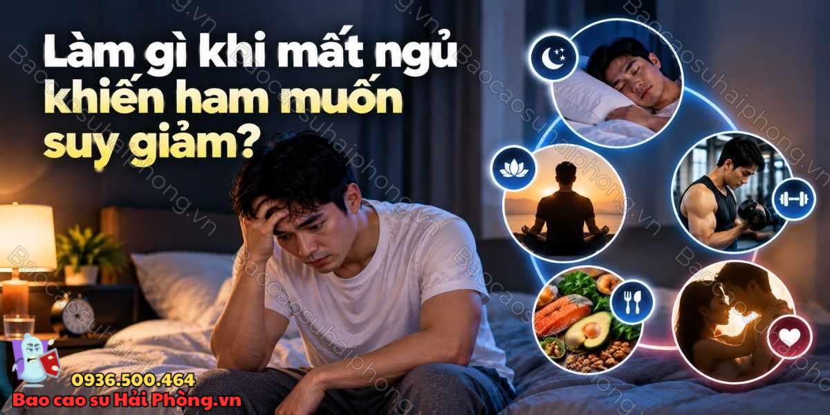 Mất ngủ có làm giảm ham muốn tình dục không?