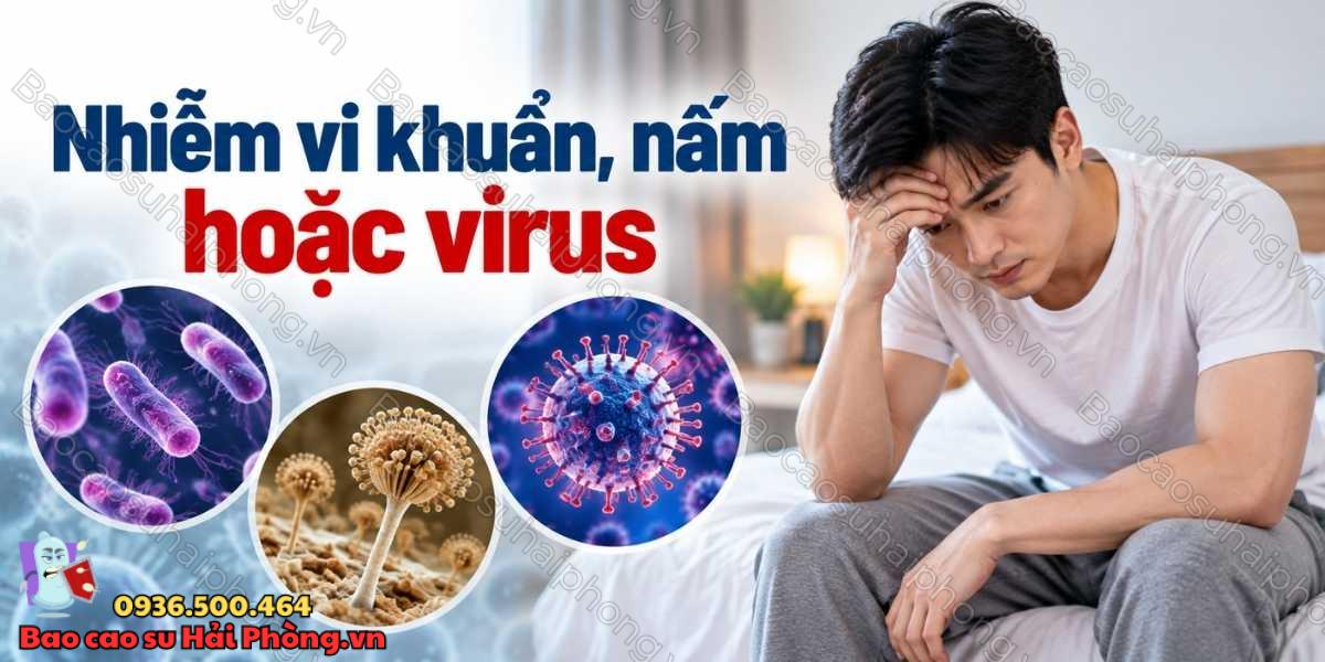 Nguyên nhân bị các bệnh nam khoa thường gặp