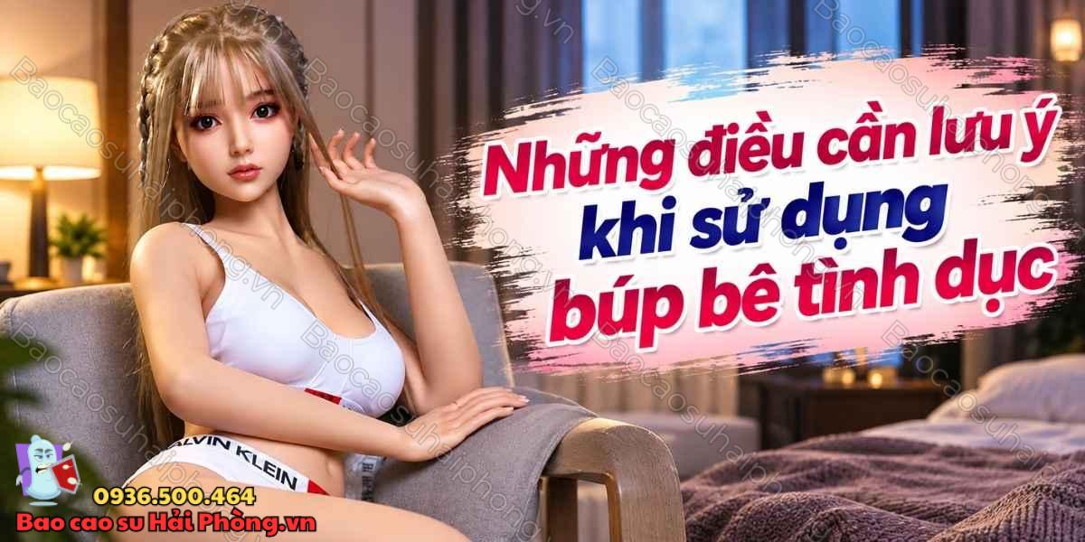 Những điều cần lưu ý khi sử dụng búp bê tình dục