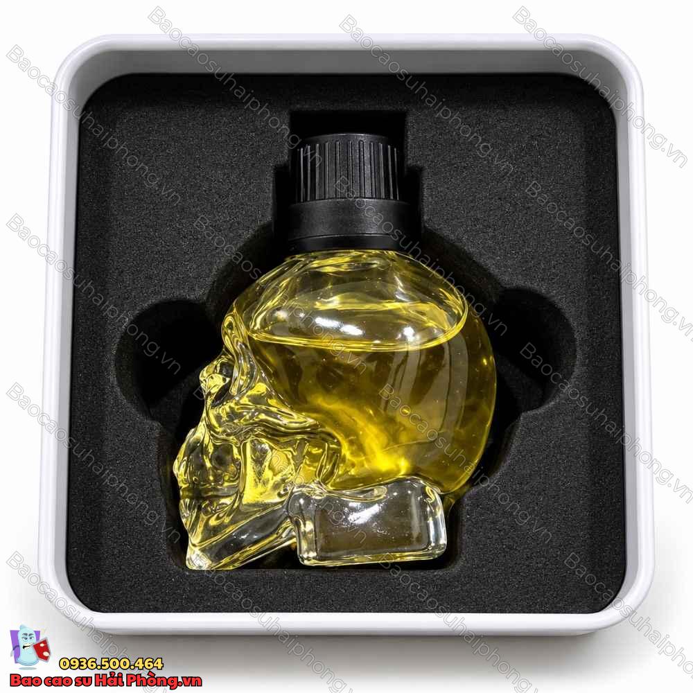 poppers-white-skull (2) Popper White Skull 40ml - Hàng chuẩn USA không rát mũi