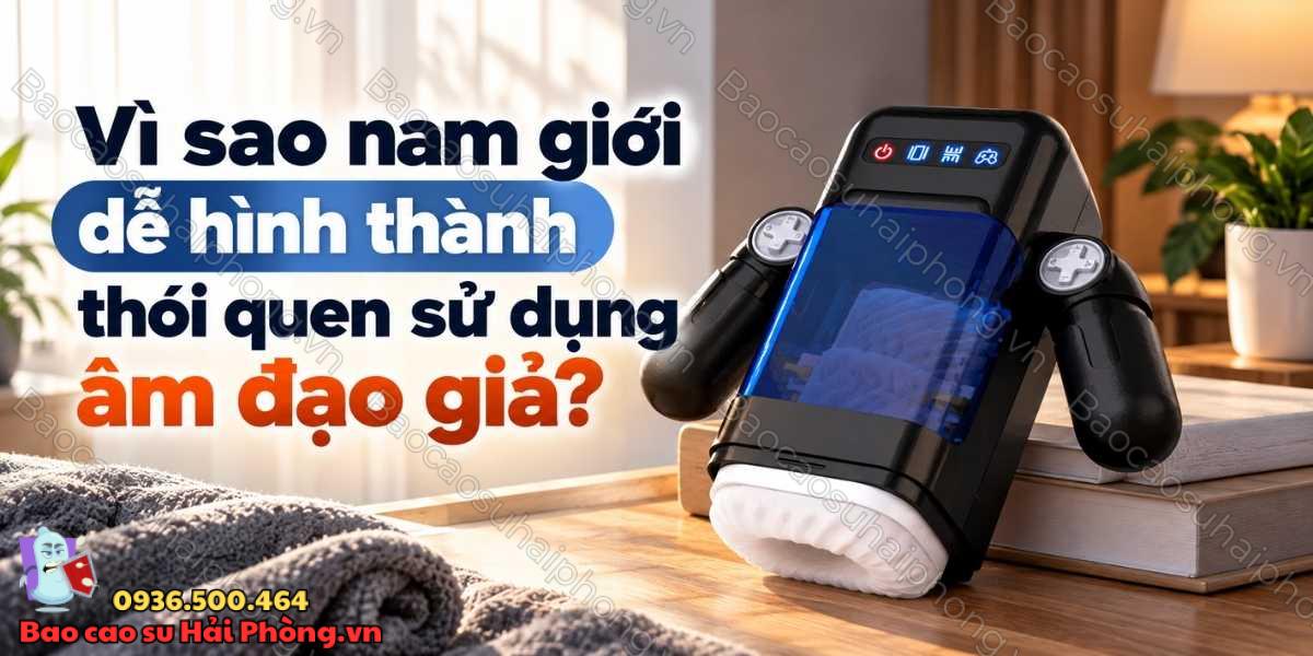 Sử dụng âm đạo giả thường xuyên có "nghiện" không?