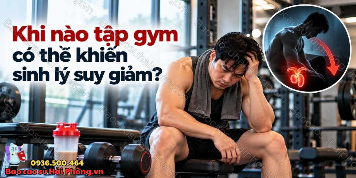 Tại sao hay nói tập gym là yếu sinh lý?