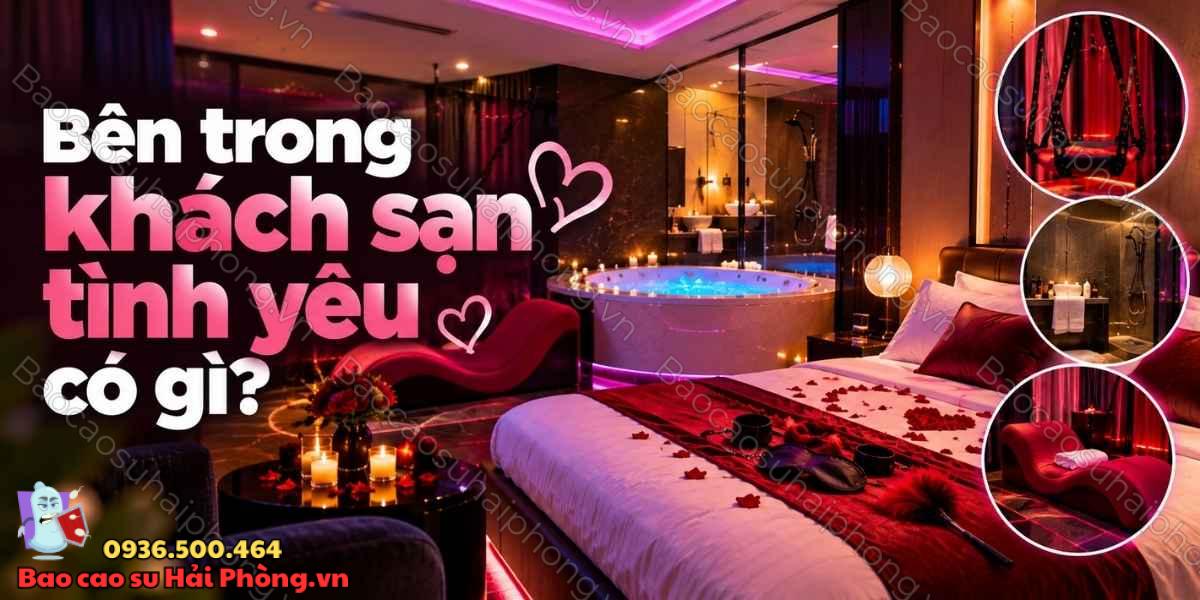 Tại sao khách sạn tình yêu lại "hot"? - Bên trong có gì?