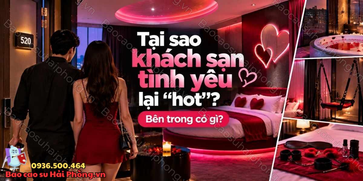 Tại sao khách sạn tình yêu lại "hot"? - Bên trong có gì?