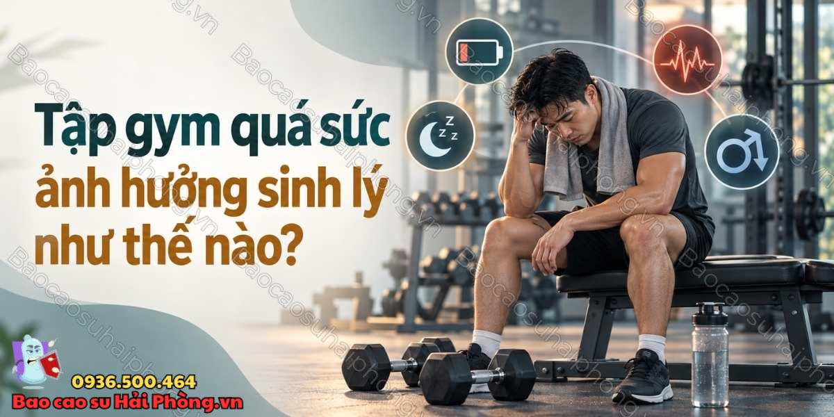 Tập gym có làm suy giảm sinh lý nam giới không?
