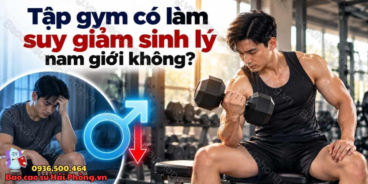 Tập gym có làm suy giảm sinh lý nam giới không?