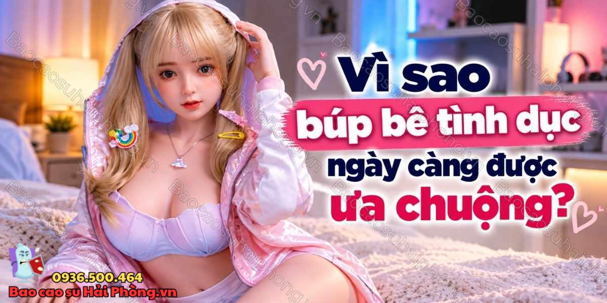 Vì sao búp bê tình dục ngày càng được ưa chuộng?