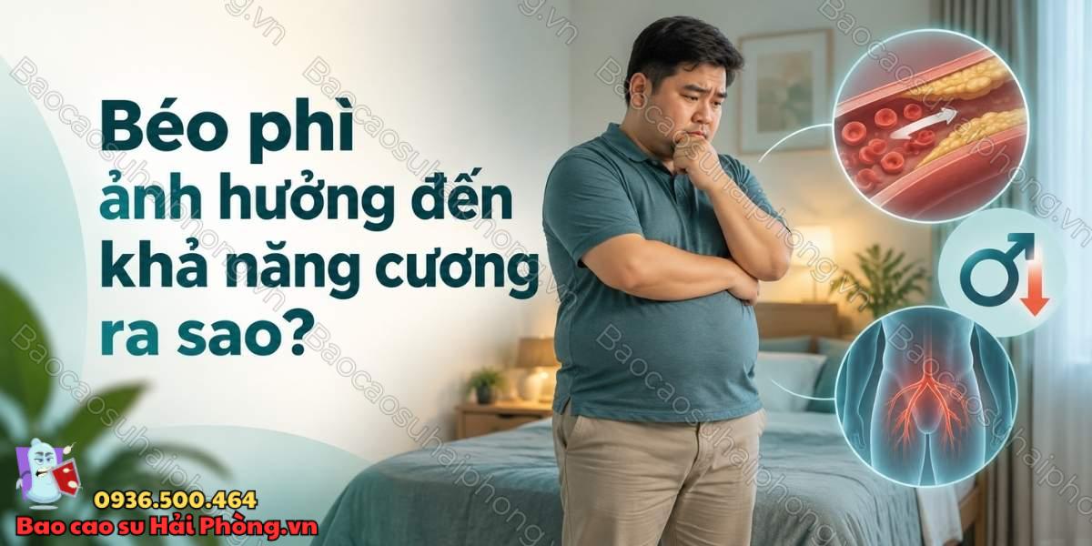 Vì sao người béo phì thường bị yếu sinh lý?