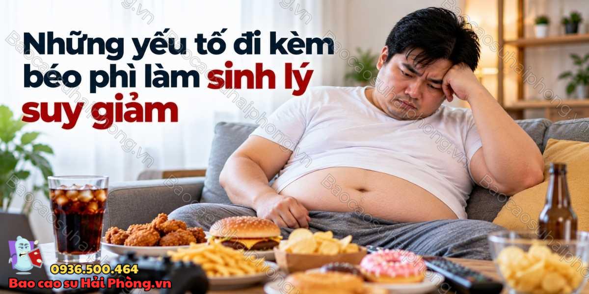 Vì sao người béo phì thường bị yếu sinh lý?