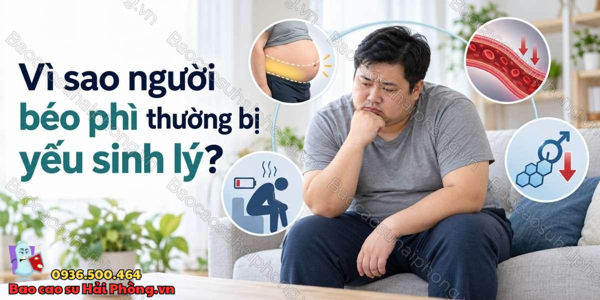 Vì sao người béo phì thường bị yếu sinh lý?